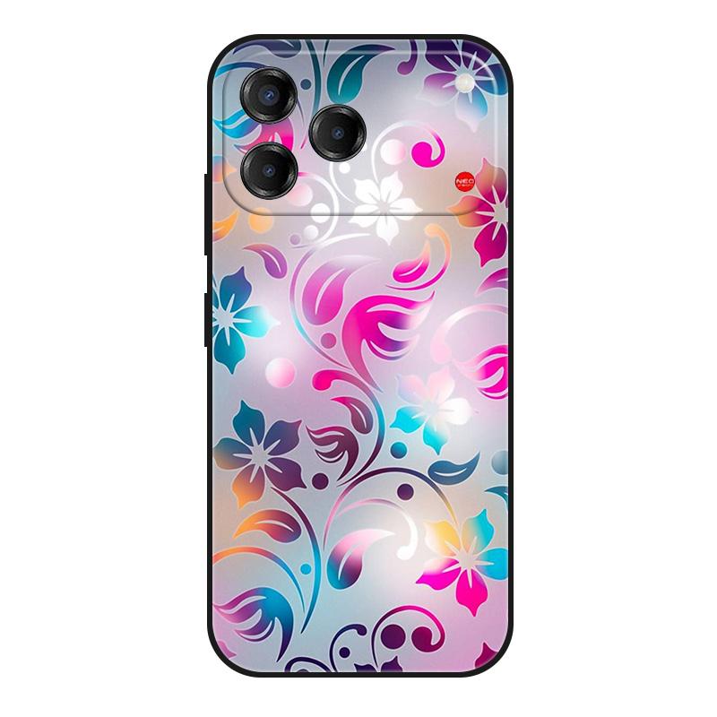 Für TCL NxtPaper 70 Pro Hülle Marmor bemalt Weiche matte Silikon-Rückabdeckung für TCL Nxtpaper 70Pro Handyhülle T807D T807W T807E