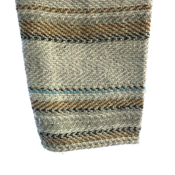 MOLINA border Long sleeve Mexican Parker Gray pullover Women Used