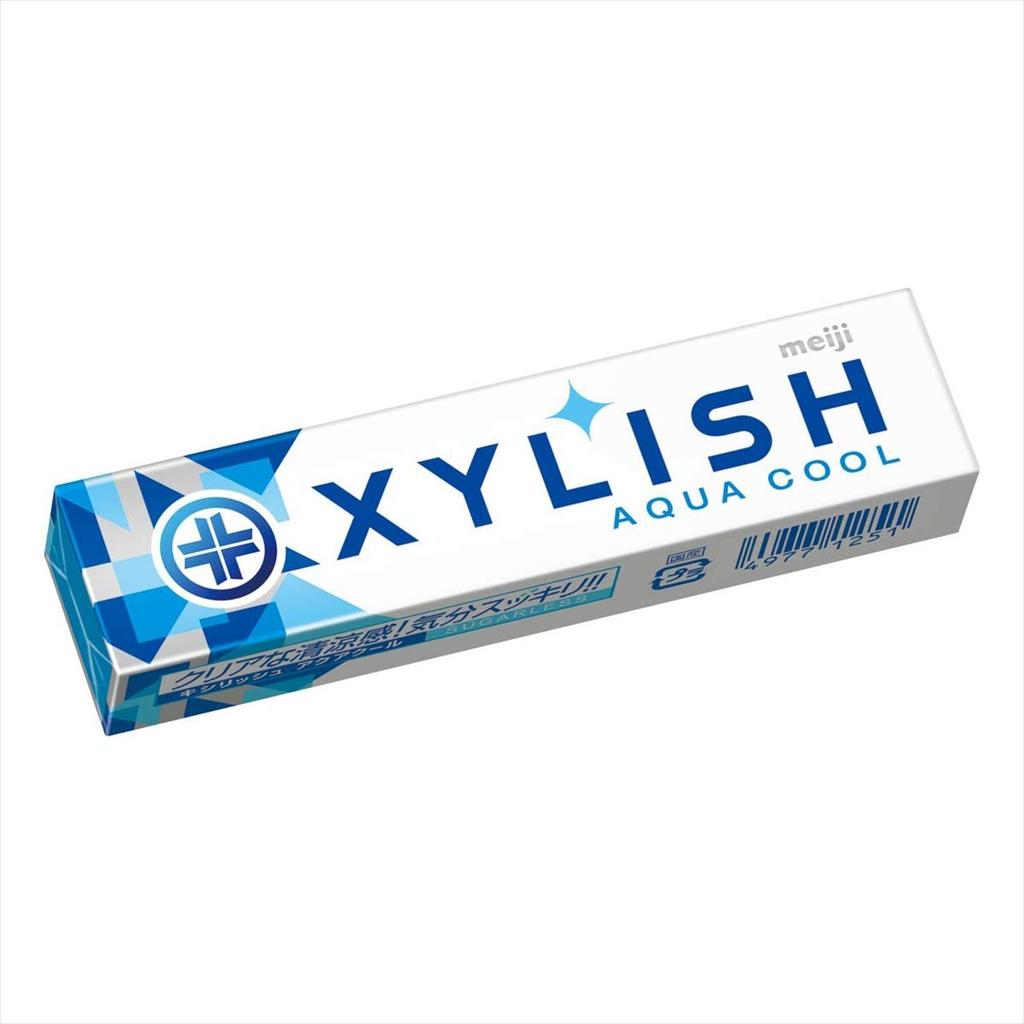 Meiji Xylish Gum 12 pieces x 15 packs Aquacool,