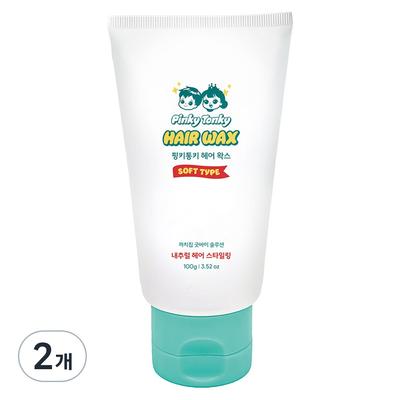 Pinky Tongky Children's Soft Type Hair Wax, 100g, 2 Pieces