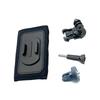 Lightweight Action Camera Strap Mount Holder With Rapid Unlocking System And Multiple Directional Positioning Capability