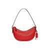 Luna 27 Reißverschluss Eingeschnallte Schnalle Tasche Kieselleder Tragetasche Umhängetasche Damen Taschen Rot CC439-B4PJ6