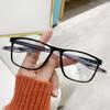 Stylish Anti Blue Light Glasses for Men Women Fashionable Silicone Sports Eyewear Clear Minus Diopter Nearsighted