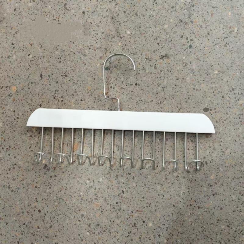 

1pc/2pcs Multi-Hook Clothes Hanger, Household Clothes Hanger, Simple Modern Style Clothing Storage and Organization 1pc белый
