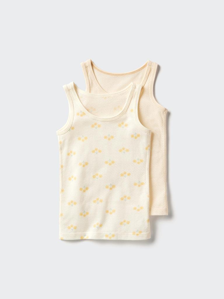 Uniqlo Bt Joy Of Print Cotton Mesh Tank Top 2p