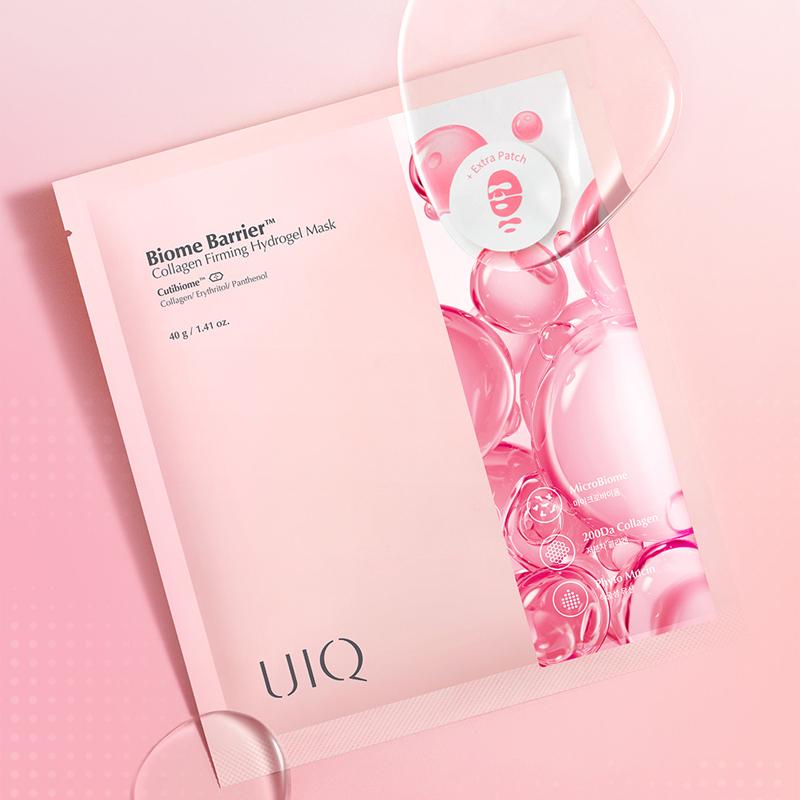 UIQ Biome Barrier Kolagenowa Ujędrniająca Maska Hydrożelowa 40g*5SZT.