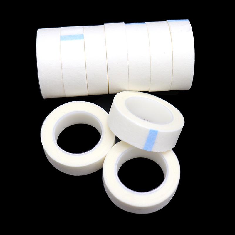3 Rolls 9M Eyelash Extension Medical Tape Under Eye Patches White Paper Isolation Lashes Patch First Aid Kit