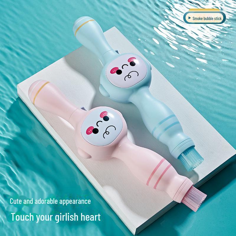Animated Elastic Bubble Stick: Vibrant Electric Bubble Blower for Kids' Birthday and Parent-Child Fun.