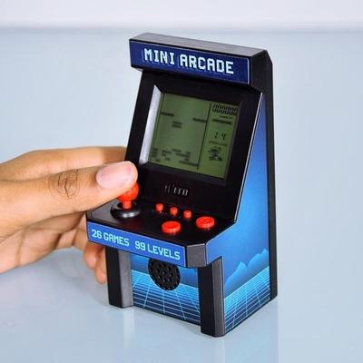 Miniatuur Arcade Machine 26 Videogames - 99 Levels