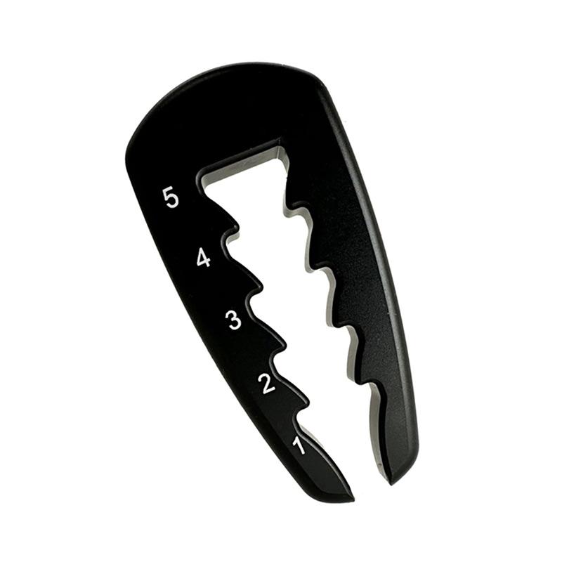 1PCS Adjustable Golf Tee Height Tool Outdoor Golf Training Aid Tool Golf Ball Practice Accessories Precision Tee Height Setter чёрный