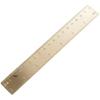 15cm/18cm Brass Ruler Bookmark - Portable Retro Office & Student Stationery