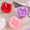 1 Set Banquet Romantic Scented Elegant Rose Mini-Sized Candles Fragrant Handmade Floating Wedding Ambiance-Boosting