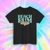 Beach Bum T-Shirt | Floral Summer Vacation Tee | Beach Lover Shirt | S-5XL