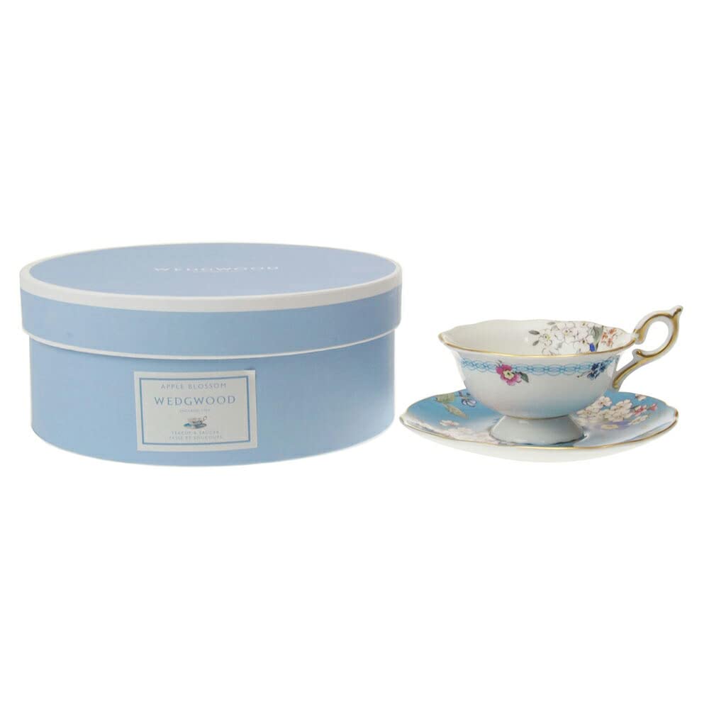 

Wedgwood Wanderlust Apple Blossom Teacup and Saucer [Parallel Import]