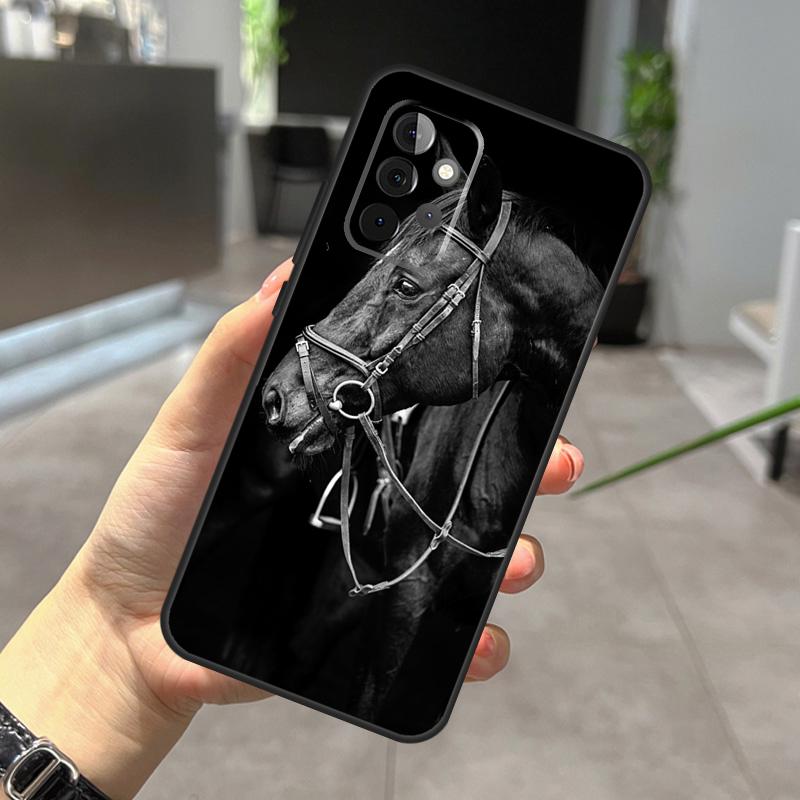 Domineering Cool Horse Case For Samsung Galaxy A73 A53 A33 A13 A12 A32 A51 A71 A14 A34 A54 A50 A70 A52 A72 Cover