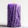 Silicone Molds Flowers Pillar Candle Molds Epoxy Resin Molds Castings Molds Cylinder Relief Molds Plasters Molds