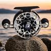 Fishing Reel with Two-Modemode Control All-Metal Slim-Profile