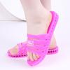 Bedroom Slides Indoor Crystal Shoes for Women Flat Sandals Chic and Elegant New Style High Quality Small Size Pvc Woman Slippers