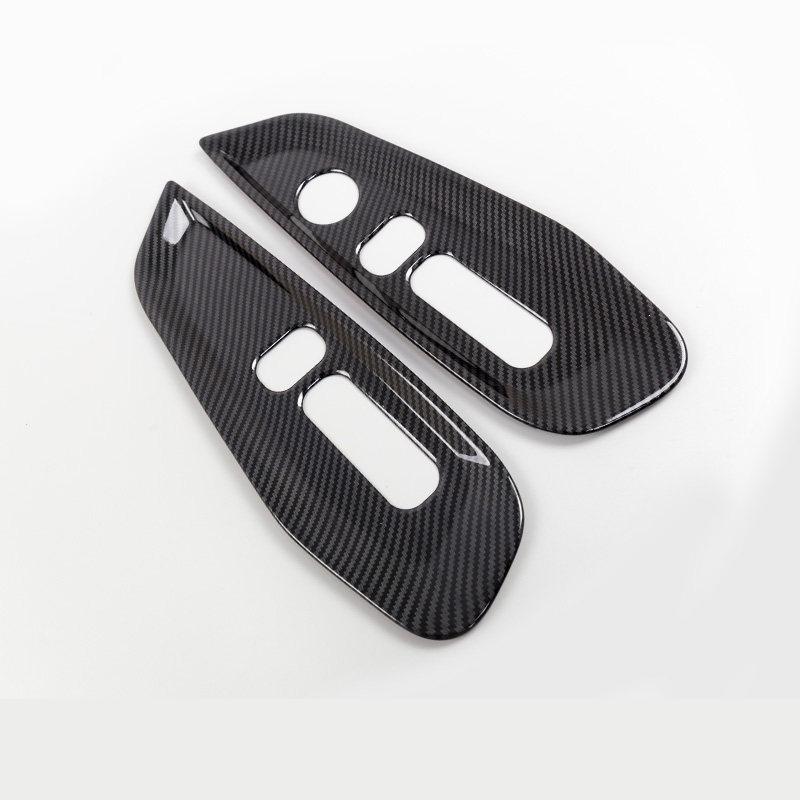 For Honda Crv CR-V 2017-   2022 ABS Car Seat Adjustment Switch Knob Panel Trim Covers Interior Moulding Accessories