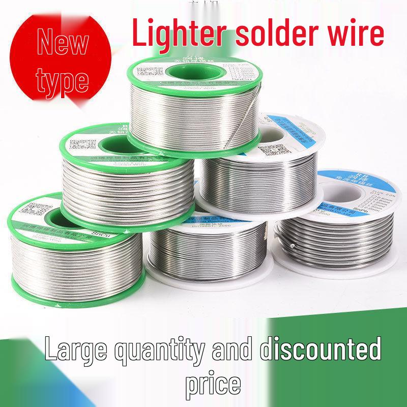 Runbo Electric Soldering Iron with 0.8mm Low-Temperature Stainless Steel Copper Welding Wire