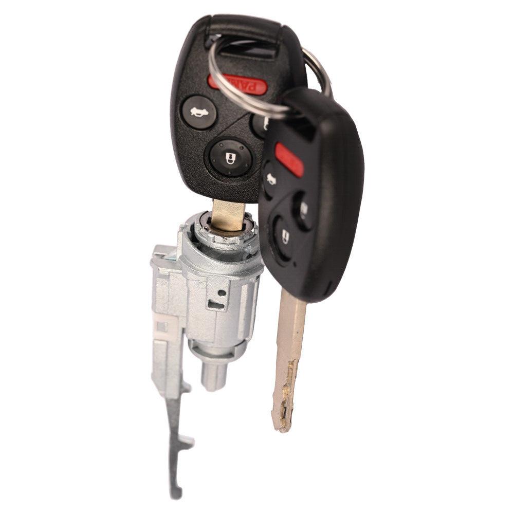Ignition Switch Door Barrel Trunk Lock W/Keys For Honda Accord 2003-2007