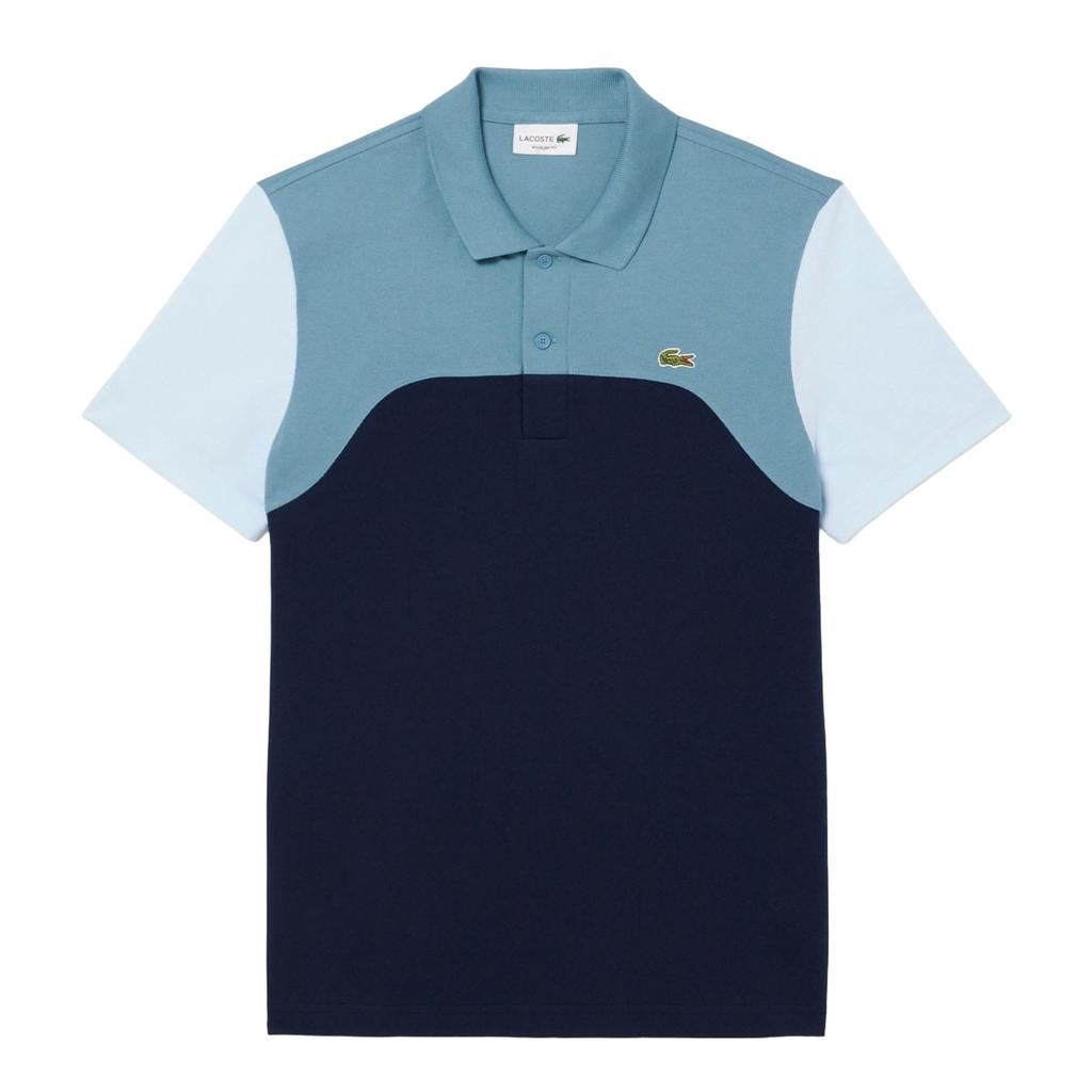 Lacoste Herren-Poloshirt mit Farbblockdesign