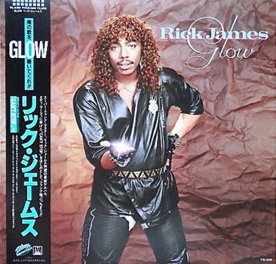 LP Record RICK JAMES  Glow VIL6189 MOTOWN 1985 Japan Obi SoulFunk Used