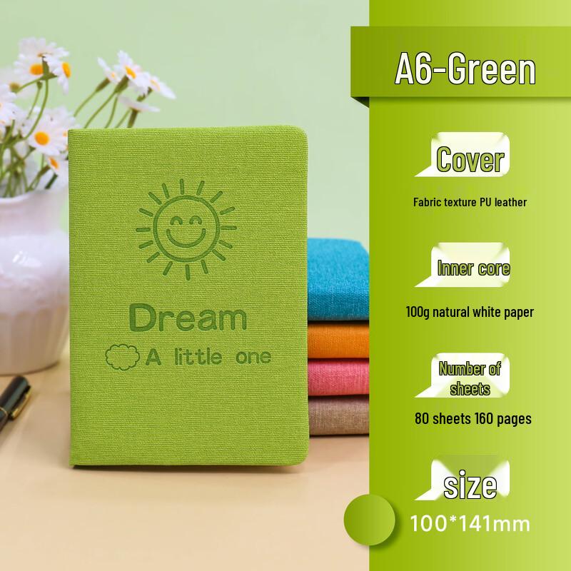 Portable A6 Student Notebook