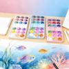 Children's Watercolor Paints Set: 12 or 18 Colors for Art, Doodling, and Sketching