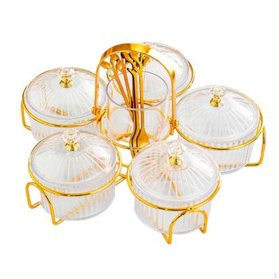 Geteilte Trockenfrüchteplatte Mehrere Fächer Schlangenförmige Platten Servierschalen für Zuhause