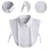 False Collar Blouse Top for Women Outfits Formal Uniforms Sweaters