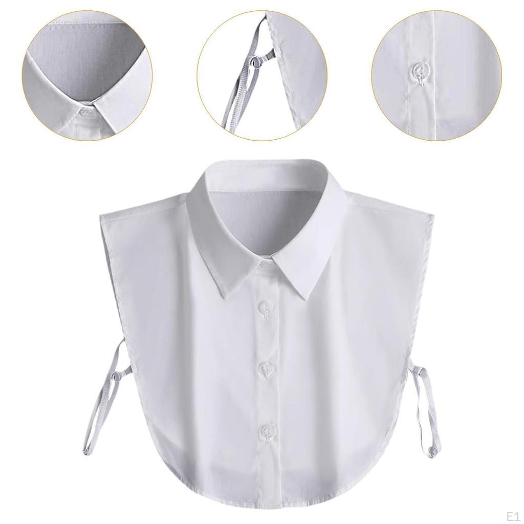 False Collar Blouse Top for Women Outfits Formal Uniforms Sweaters