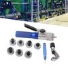Aluminum Tube Expander Hydraulic Tube Expander Multiple Sizes Copper Aluminum Pipe Stretcher 1/2in to 1‑1/8in CT‑300A