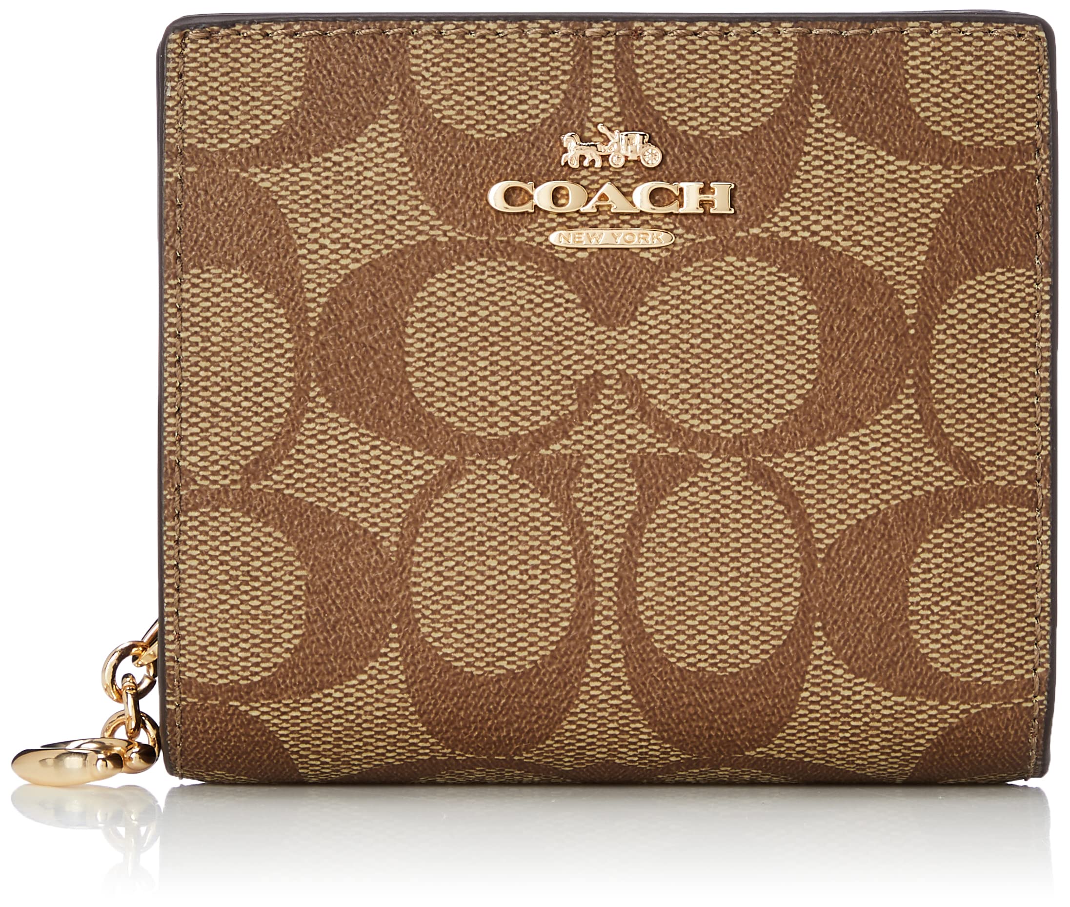 

Кошелек двойного сложения C3309 Signature IMS5U [Coach] женский Im/KhakiRedwood [Товар]
