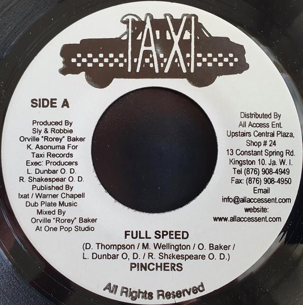

7inch Record PINCHERS MITCH Full Speed Transporter NONE Taxi Jamaica Reggae Ska Dub Used