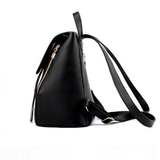 Damenrucksack PU-Leder Schwarz/Beige/Schwarz+Weiß/Schwarz +Rosa/Himmelblau/Blau/Dunkelblau/Lila/Burgund/Rosa/Rosa/Grün