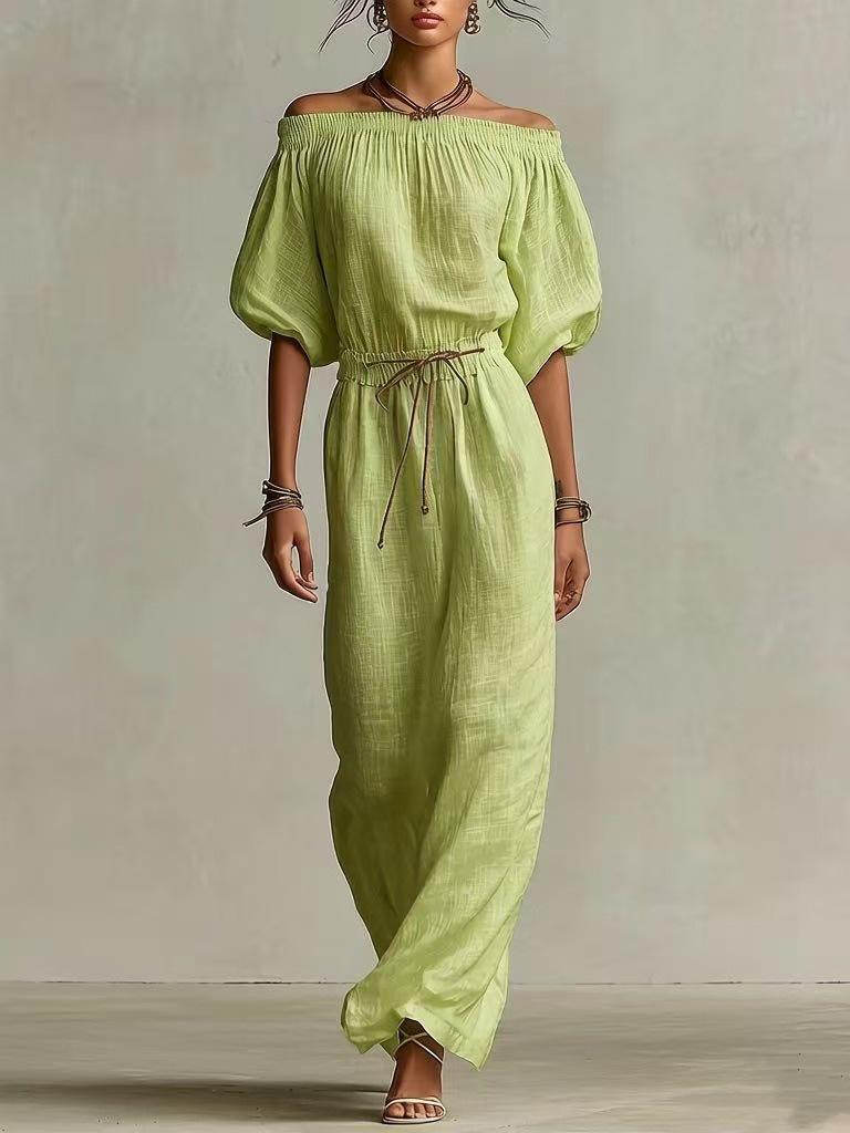 2026 Elegant Summer Casual Solid Color Women's Two-Piece Pants Suit