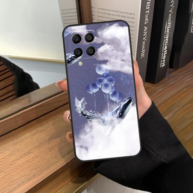Flying Whale Magical Case For Samsung Galaxy M35 M15 M55 M56 M36 M16 M06 M31 M13 M33 M53 M12 M32 M52 M14 M34 M54