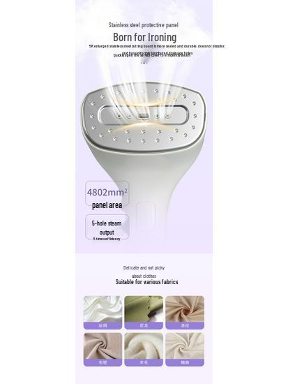 Portable Handheld Garment Steamer for Quick Ironing