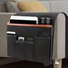 Non-Slip Armrest Organizer for Couch & Bed Multifunctional Storage Pouch with Pockets for Remote, Phone, Book