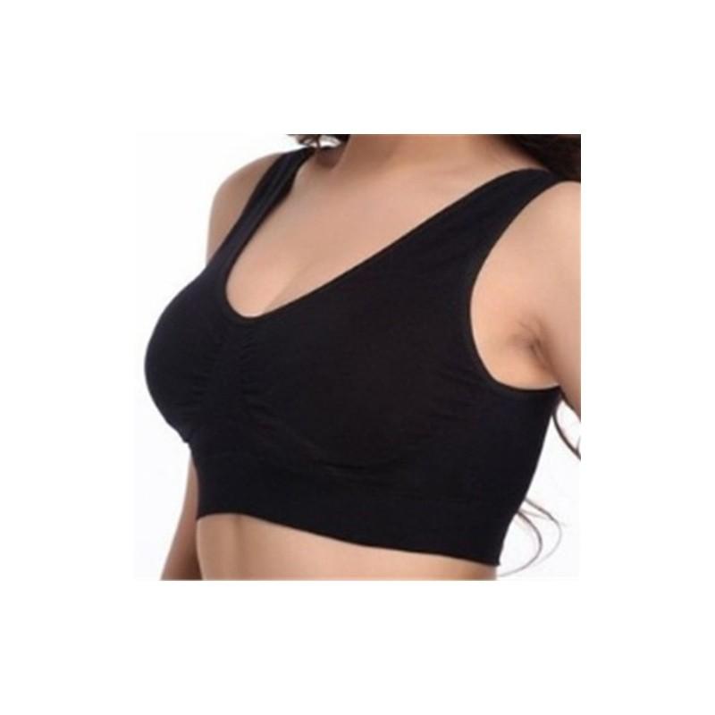 Bra Seamless Wireless Sports Bra With Breathable Stretch Fabric For Yoga And Lounge