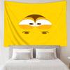 Larva Tapestry for Bedroom Aesthetic Classroom Tapestries Wall Hanging for Living Room Dorm Office,Ideal Creative Gift