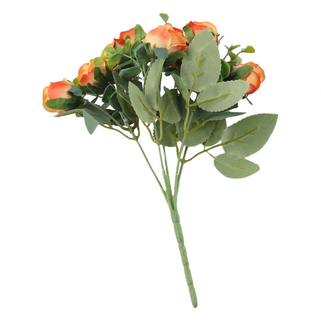 10 Heads Artificial Flowers Wedding Bouquet Home Decoration Artificial Roses