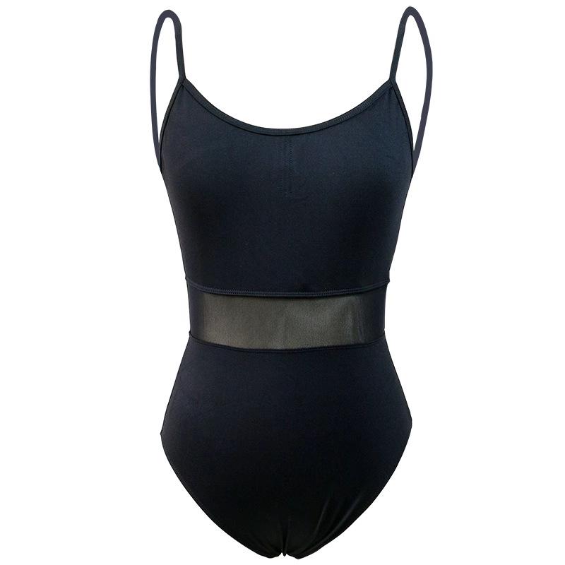 Maillot de Ballet con Tirantes para Mujer para Danza, Exámenes de Arte y Gimnasia de Adultos