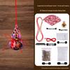 Dragon Boat Festival DIY Mugwort Mosquito Repellent Sachet Kit - Triangular Zongzi Pendant Gift