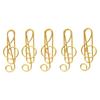 100 Pcs Anti Slip Cute Paper Clips Music Note Shape Cool Paper Clips Small Paper Clips  Bookmark