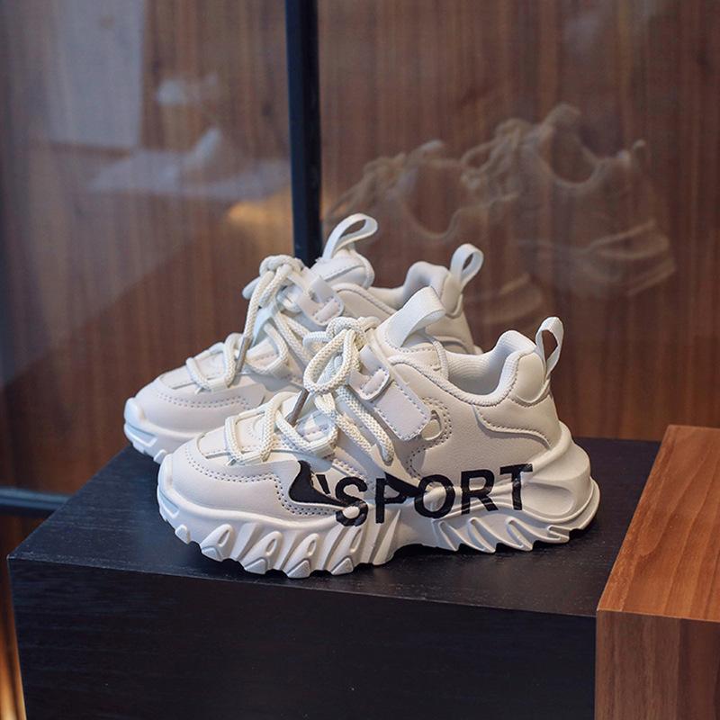 

Детские кроссовки для мальчиков. Кроссовки. Нескользящая детская спортивная обувь на толстой подошве. Модные кроссовки для мальчиков. 26 бежевый