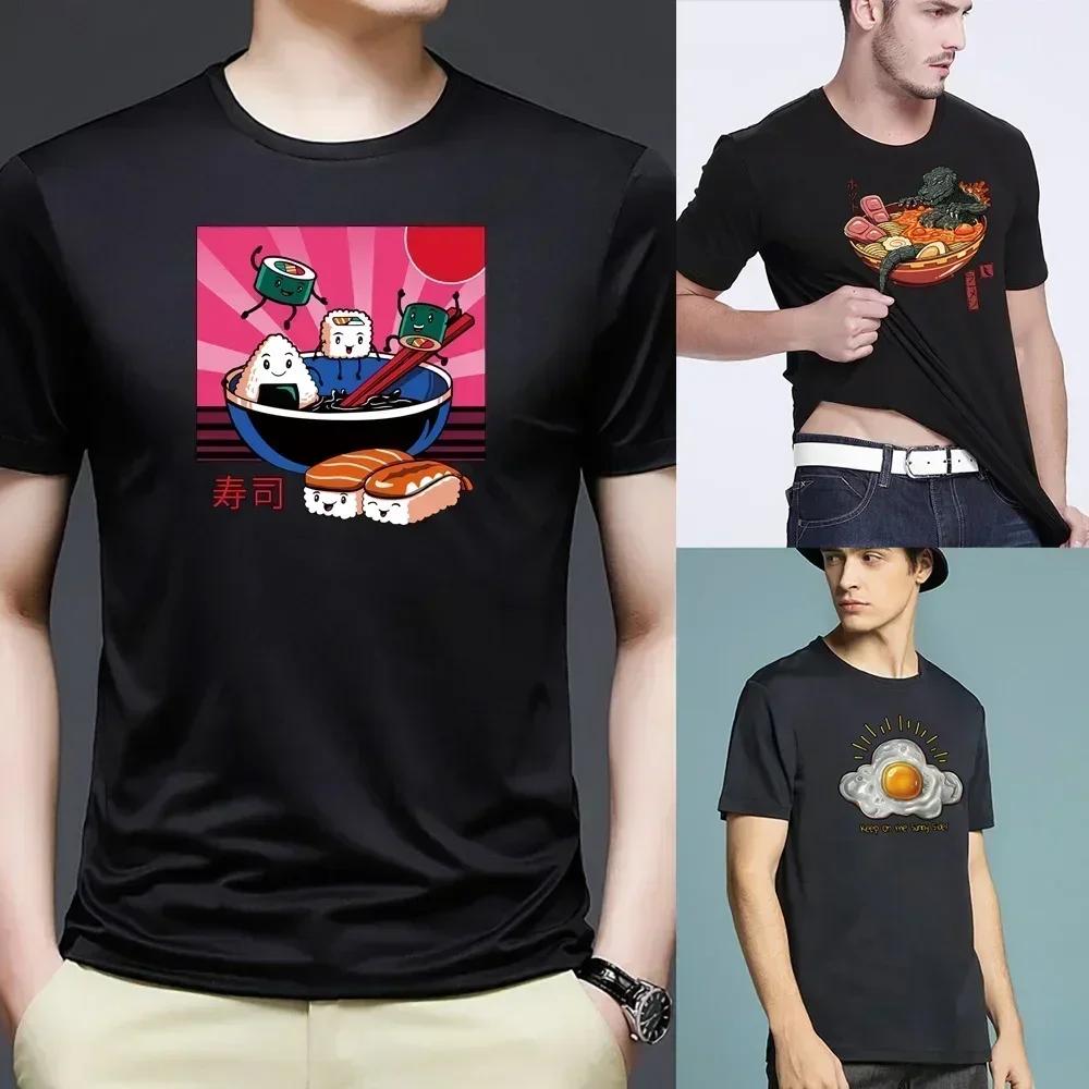 Clothes Japan Element Print T Shirt Men Black Shirts Fashion Round Neck Short Sleeve T-Shirt New Summer Tees Casual Top Pullover