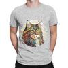Maine Coon Stained Glass Maine Coon Novelty 100 Cotton TShirt Maine Coon Tops Tees For Unisex