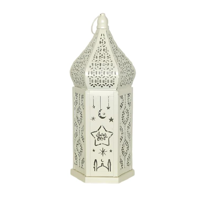 

Decorative Candle Lanterns Moroccans Lanterns Indoor/Outdoor Tealight Candle Holder for Porch,Ramadans Home Decors S